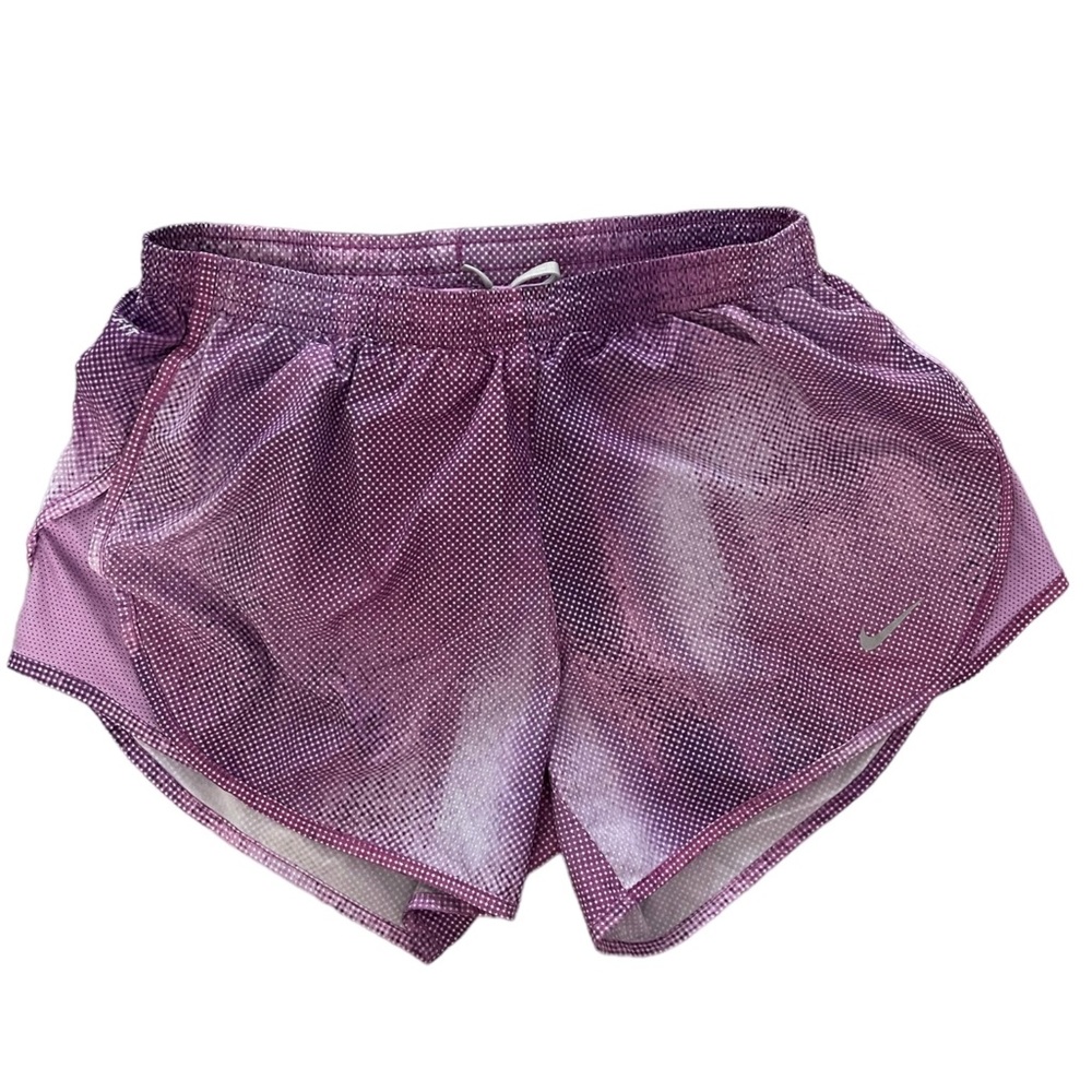 Nike Atlantic Women’s Printed Shorts Color Purple Size XS